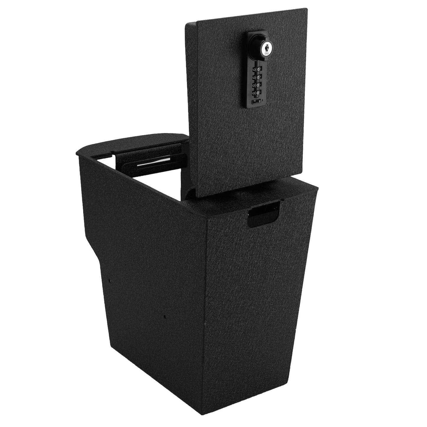 Center Console Gun Safe for 2018-2024 GMC Terrain, 4-Digit Combination Lock with Key