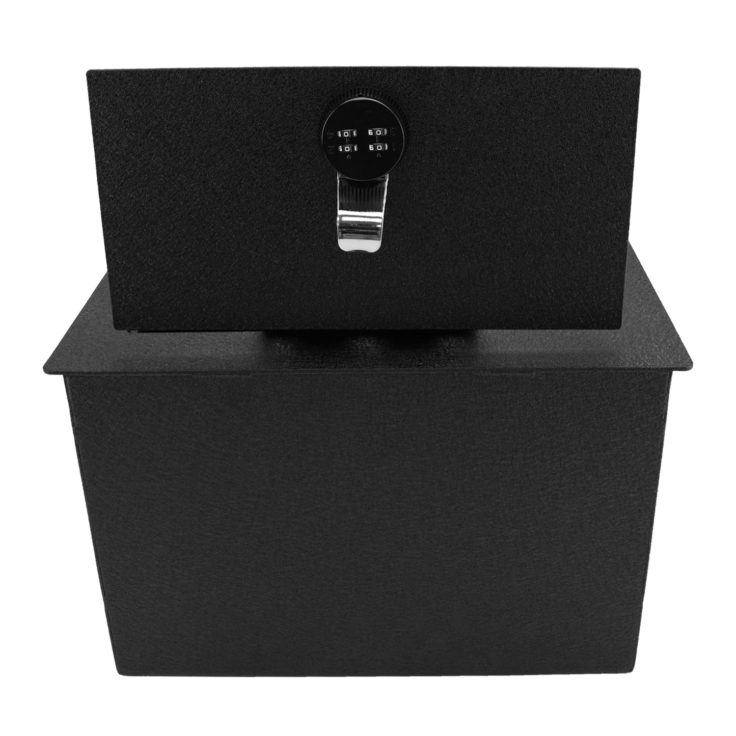 Pro Center Console Safe Gun Safe for 2015-2020 Chevrolet Suburban and Tahoe/Silverado, 2015-2020 GMC Yukon and Yukon XL/Sierra, 4-Digit Combo Lock