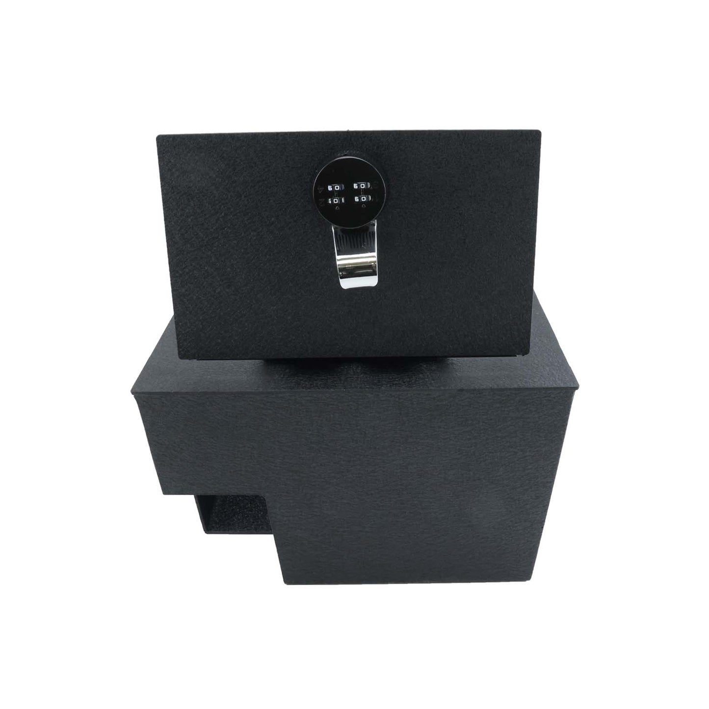 Center Console Gun Safe for 2021-2024 Nissan Armada, 4-Digit Combo Lock