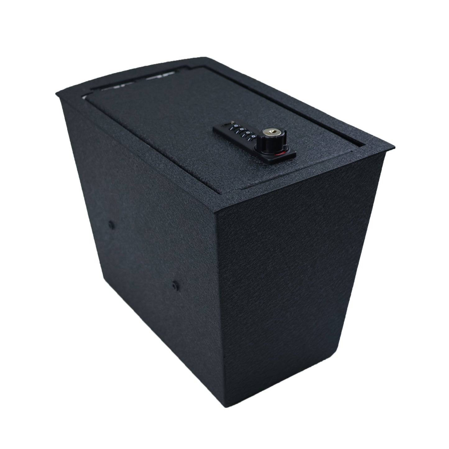 Center Console Gun Safe for 2019-2025 Subaru Ascent, 4-Digit Combination Lock with Key