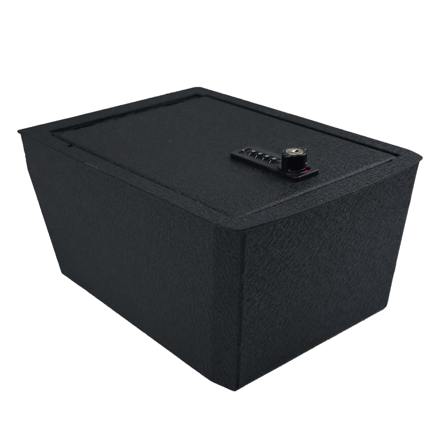 Center Console Gun Safe for 2018-2023 Volkswagen Atlas, 4-Digit Combination Lock with Key