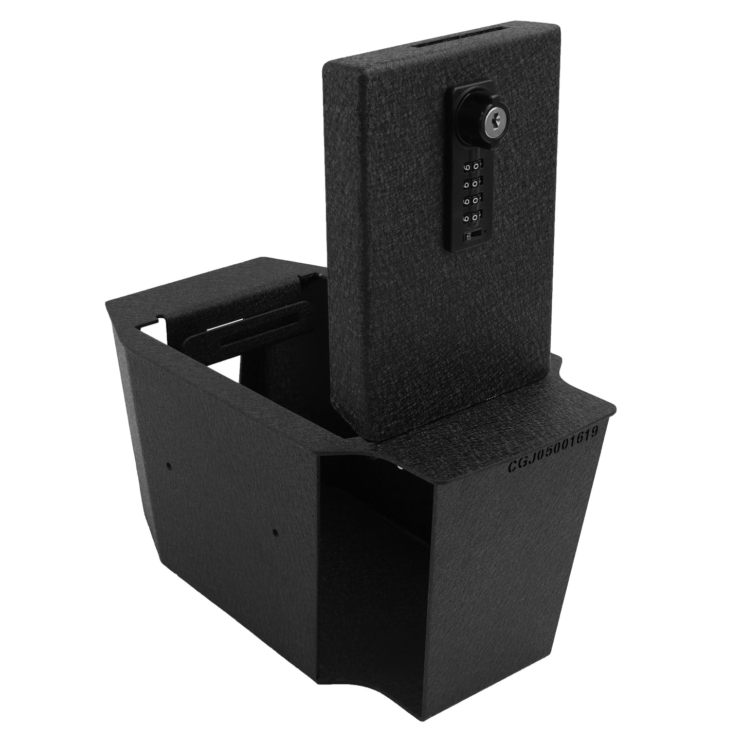 Center Console Gun Safe for 2023-2025 Honda Accord, 4-Digit Combination Lock with Key
