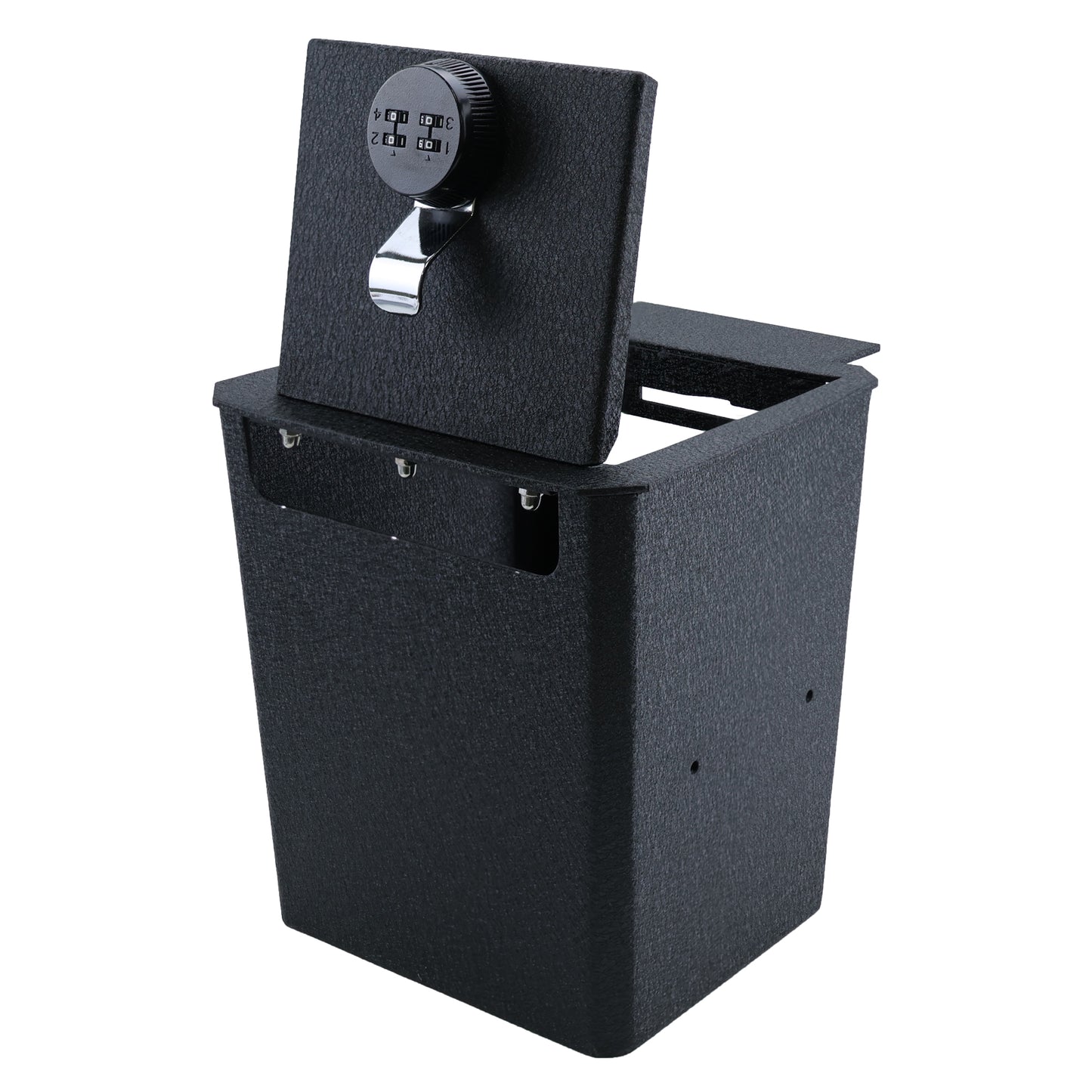 Center Console Gun Safe for 2023-2025 Chevrolet Colorado/GMC Canyon, 4-Digit Combo Lock