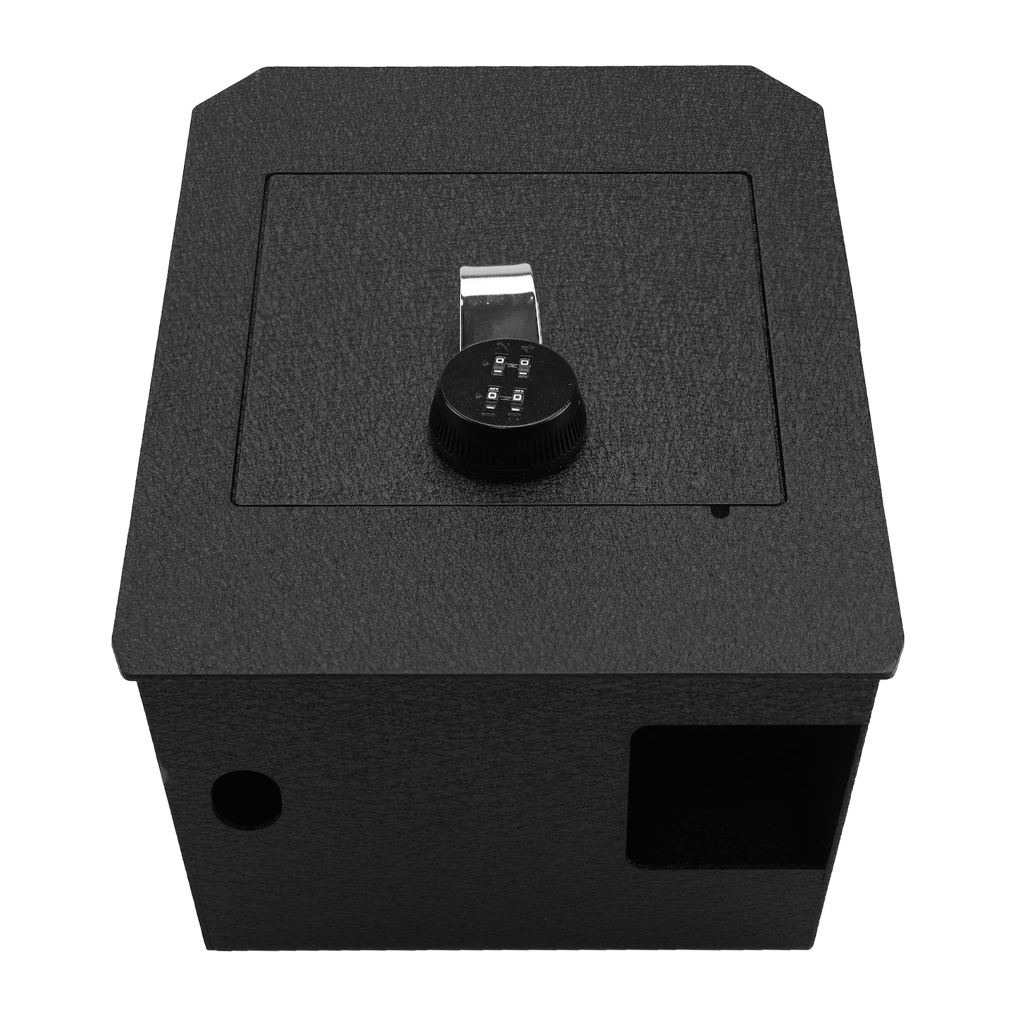 Pro Center Console Safe Gun Safe for 2024-2025 Tesla Cybertruck, 4-Digit Combo Lock