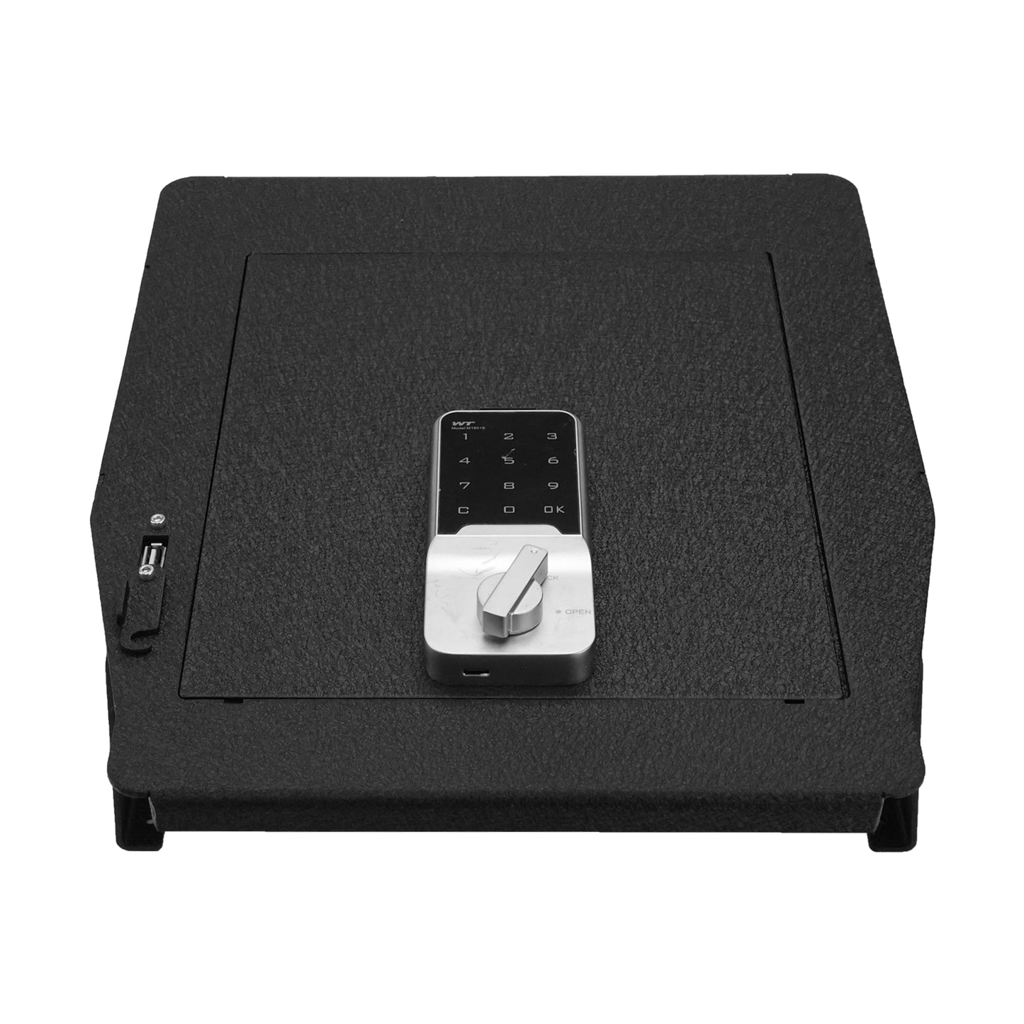 Pro Center Console Safe Gun Safe for 2015-2020 Ford F150,2017-2022 Ford 250/350/450 Super Duty and 2018-2024 Ford Expedition, Electronic Number Lock