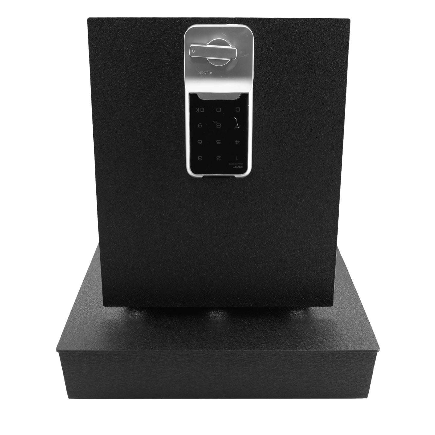 Pro Under Seat Console Safe for 2014 to 2018 Chevrolet Silverado 1500 and GMC Sierra 1500 with a underseat console bench seat, Electronic Number Lock