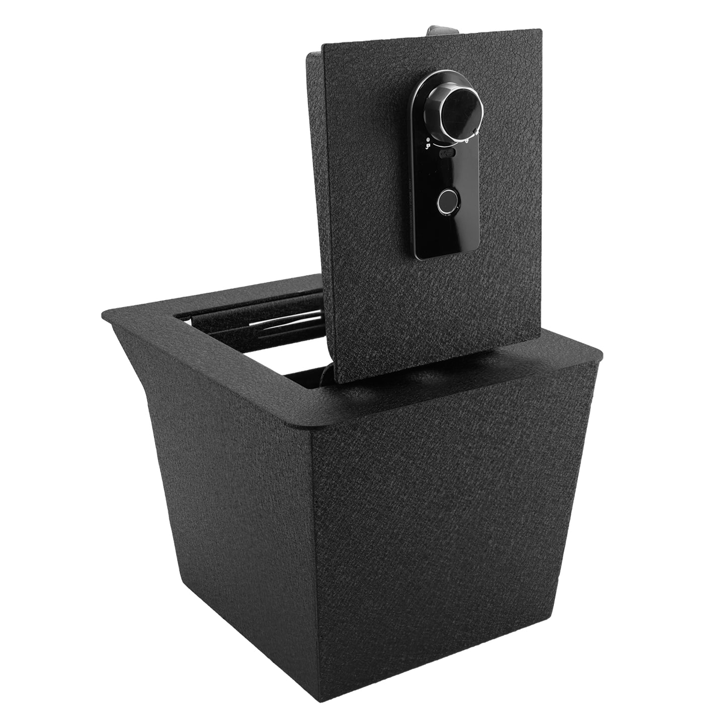 Center Console Gun Safe for 2023+ Honda Pilot 2024+ Ridgeline/Passport, Fingerprint Lock with Key