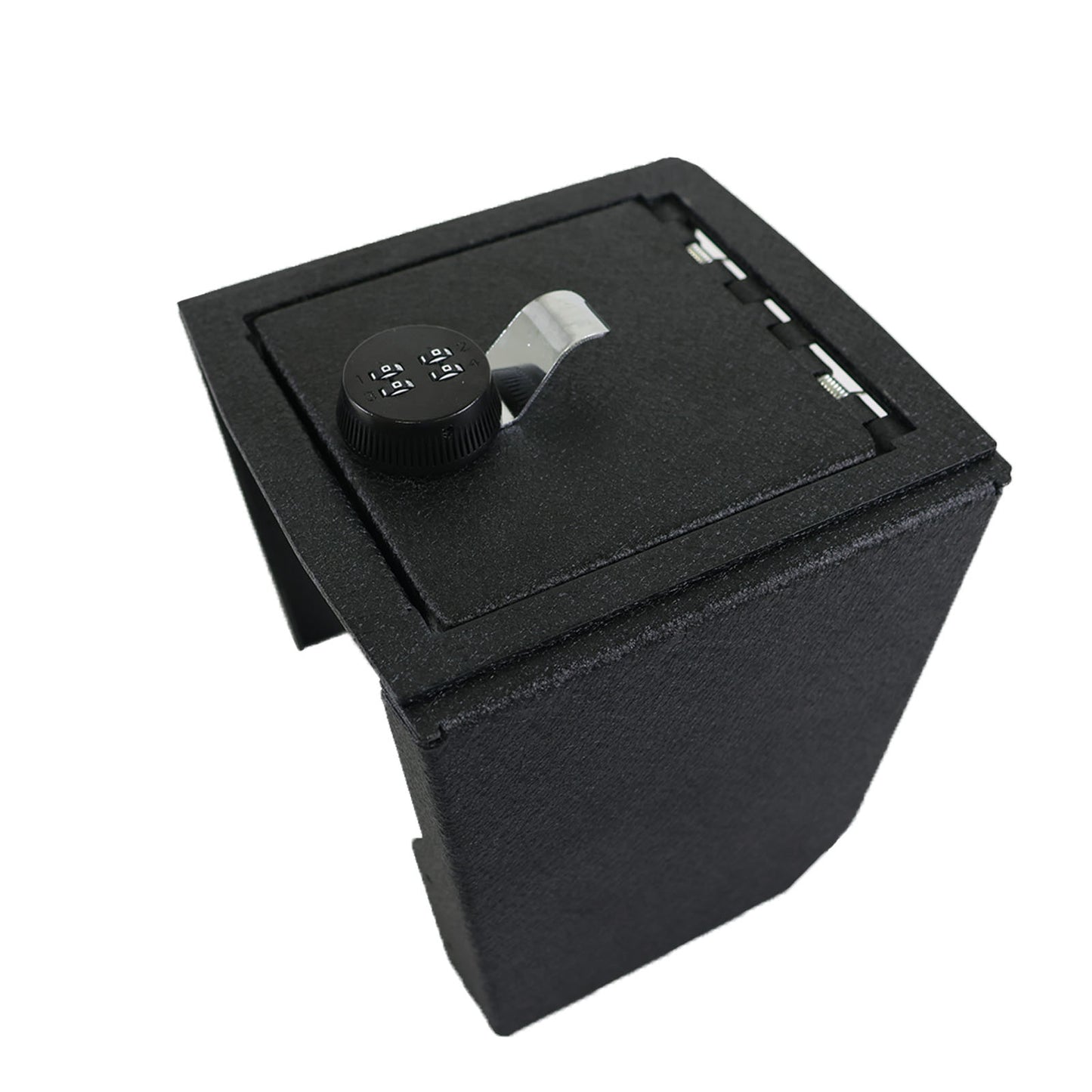 Center Console Gun Safe for 2022-2025 Ford Maverick, 4-Digit Combo Lock