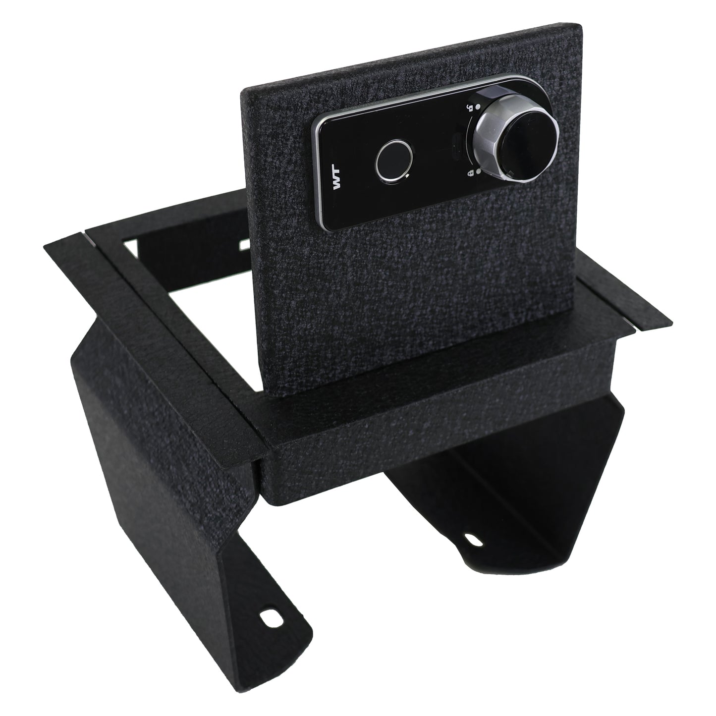 Center Console Gun Safe for 2016-2025 Toyota Hilux, Fingerprint Lock with Key