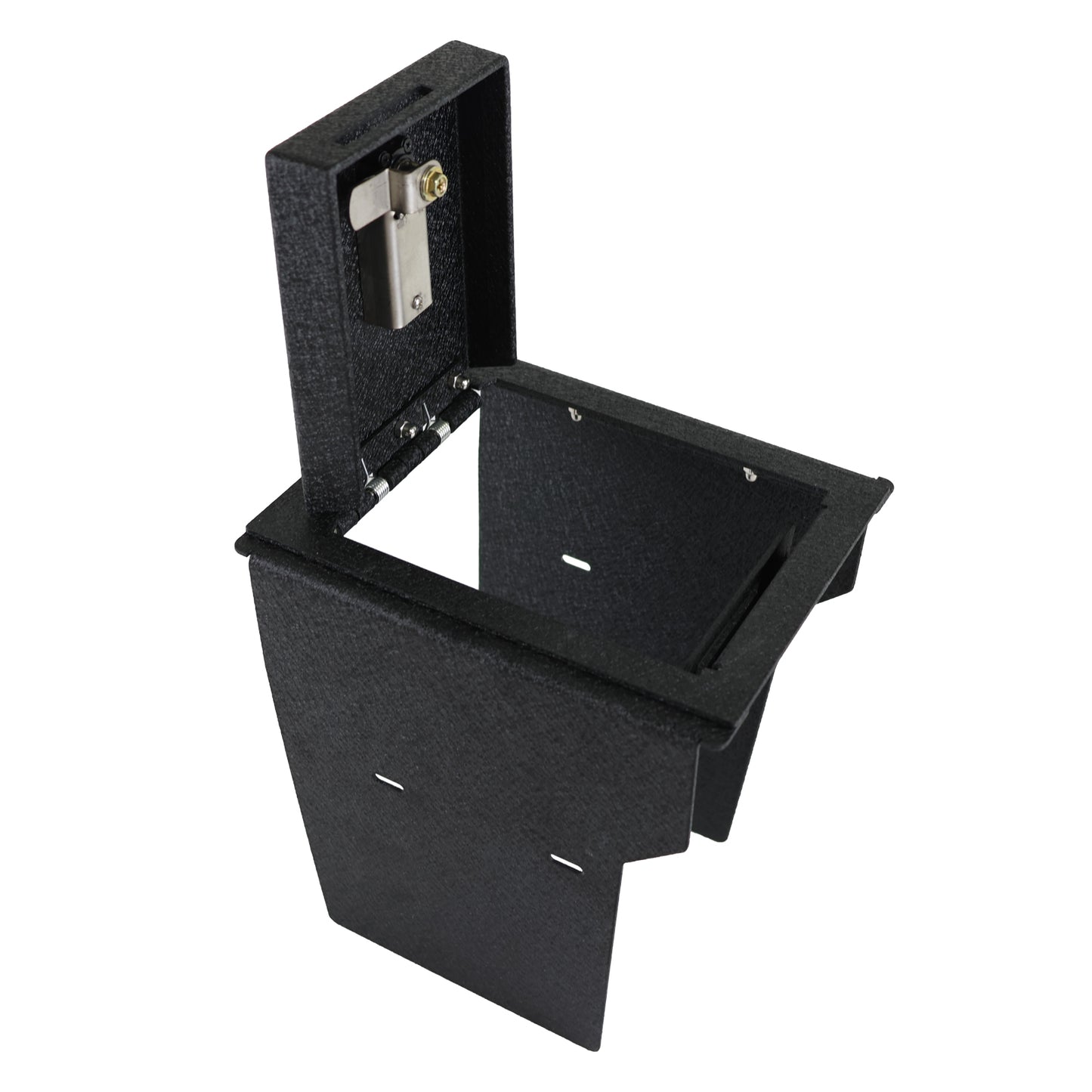 Center Console Gun Safe for 2021-2025 Rivian R1S and R1T, 4-Digit Combination Lock with Key