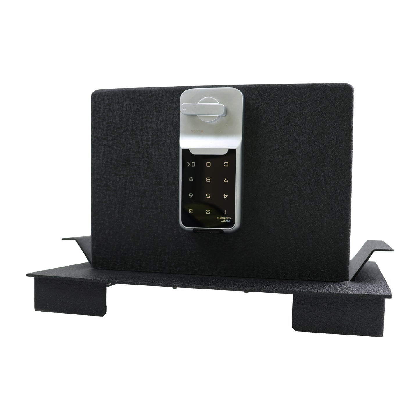 Center Console Safe Gun Safe for 2023-2026 Ford F250/F350/F450 Super Duty, Electronic Number Lock