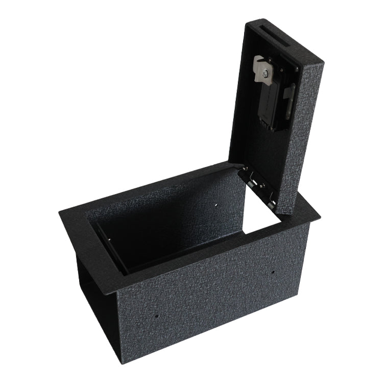 Caja fuerte para consola central para Subaru Outback 2015-2020, cerradura de huellas dactilares con llave