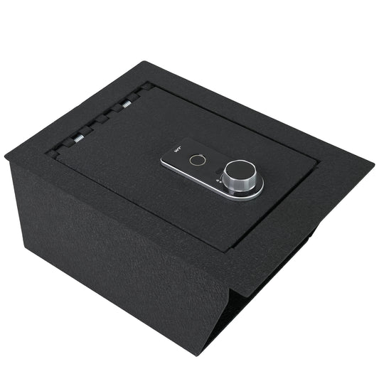 Caja fuerte para consola central para Honda Ridgeline 2016-2022, pasaporte y piloto, cerradura de huellas dactilares con llave
