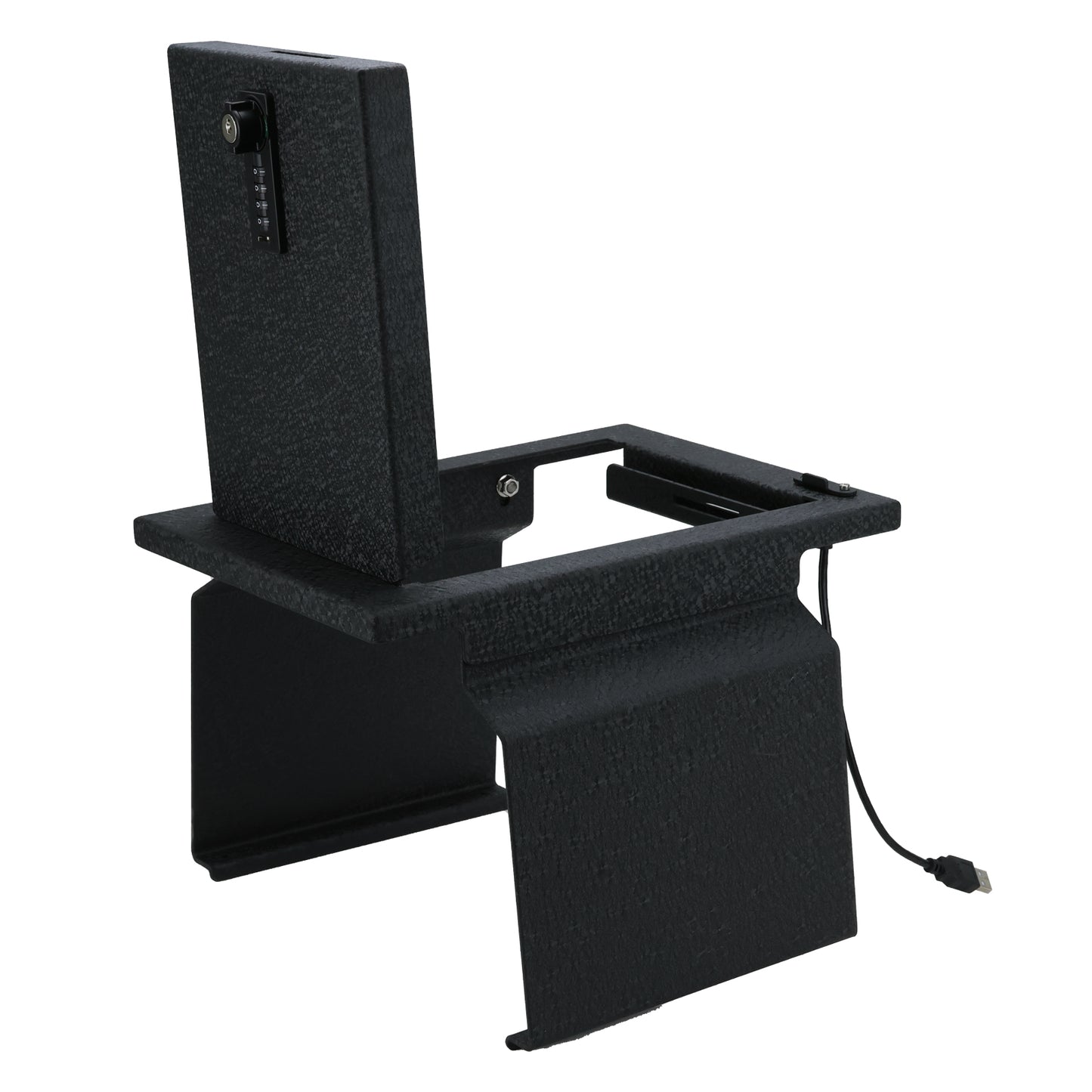 Caja fuerte para consola central para Ford F150, Raptor y Platinum 2012-2014, cerradura de combinación de 4 dígitos con llave