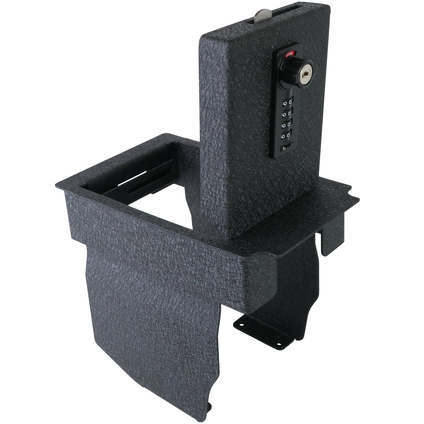 Caja fuerte para consola central para Lincoln MKC 2015-2019, cerradura de combinación de 4 dígitos con llave