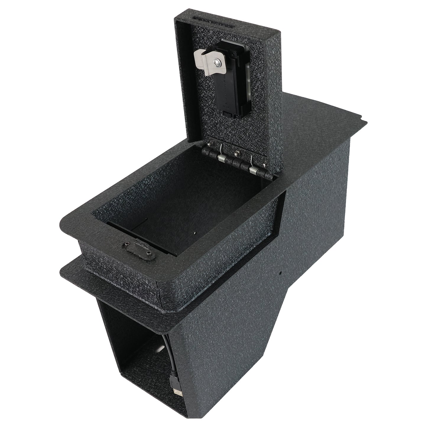 Caja fuerte para consola central para Honda CR-V 2017-2022, cerradura de huella digital con llave