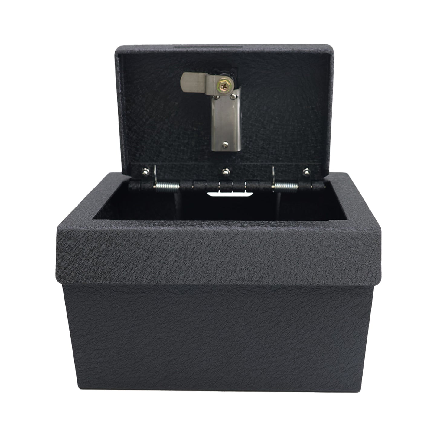 Center Console Gun Safe for 2024-2025 Chevrolet Silverado EV/GMC Sierra EV, 4-Digit Combination Lock with Key