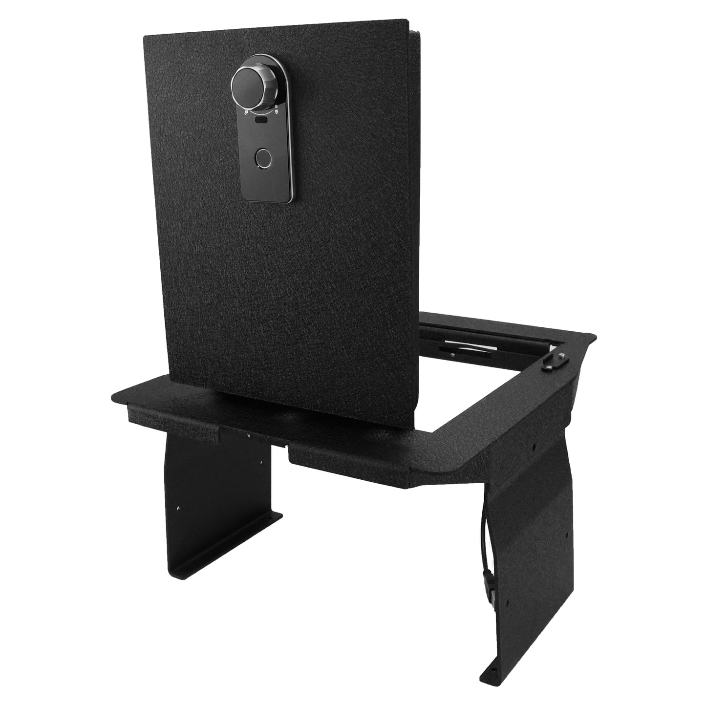 Pro Center Console Safe Gun Safe for 2015-2020 Ford F150, 2017-2022 Ford 250/350/450 Super Duty, 2018-2024 Ford Expedition With Full Floor Console Model, Fingerprint Lock with Key