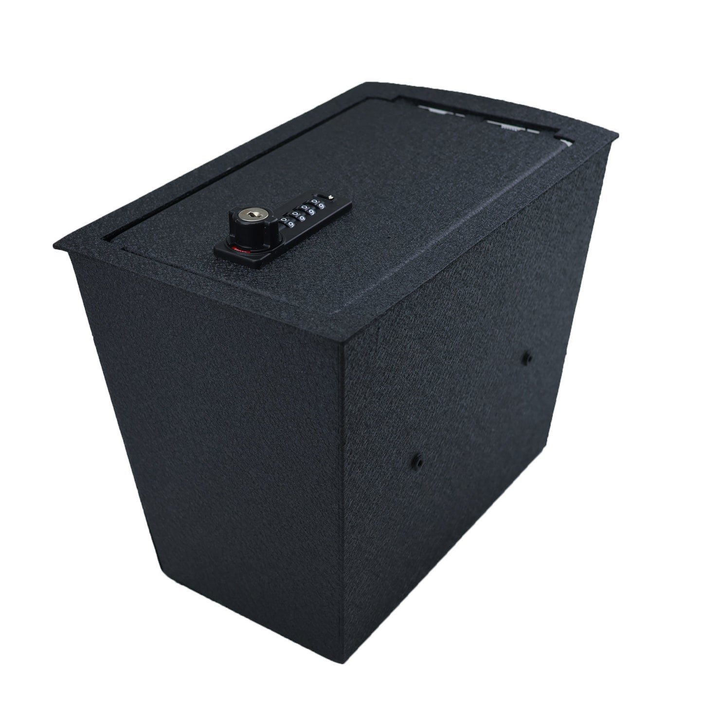 Center Console Gun Safe for 2019-2025 Subaru Ascent, 4-Digit Combination Lock with Key