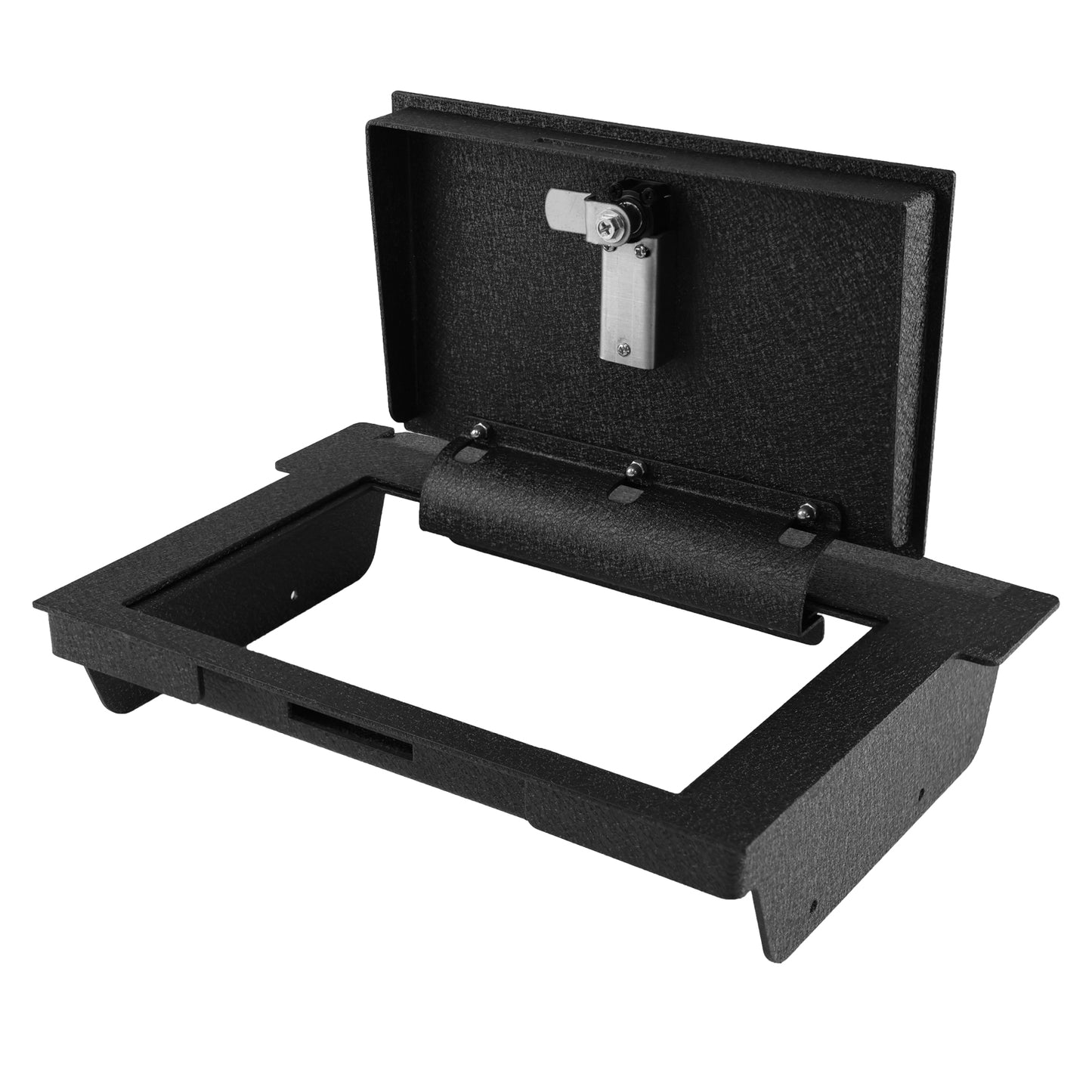 Pro Center Console Safe Gun Safe for 2021-2024 RAM TRX, 2022-2025 RAM GT, 2025 Ram RHO, 4-Digit Combination Lock with Key