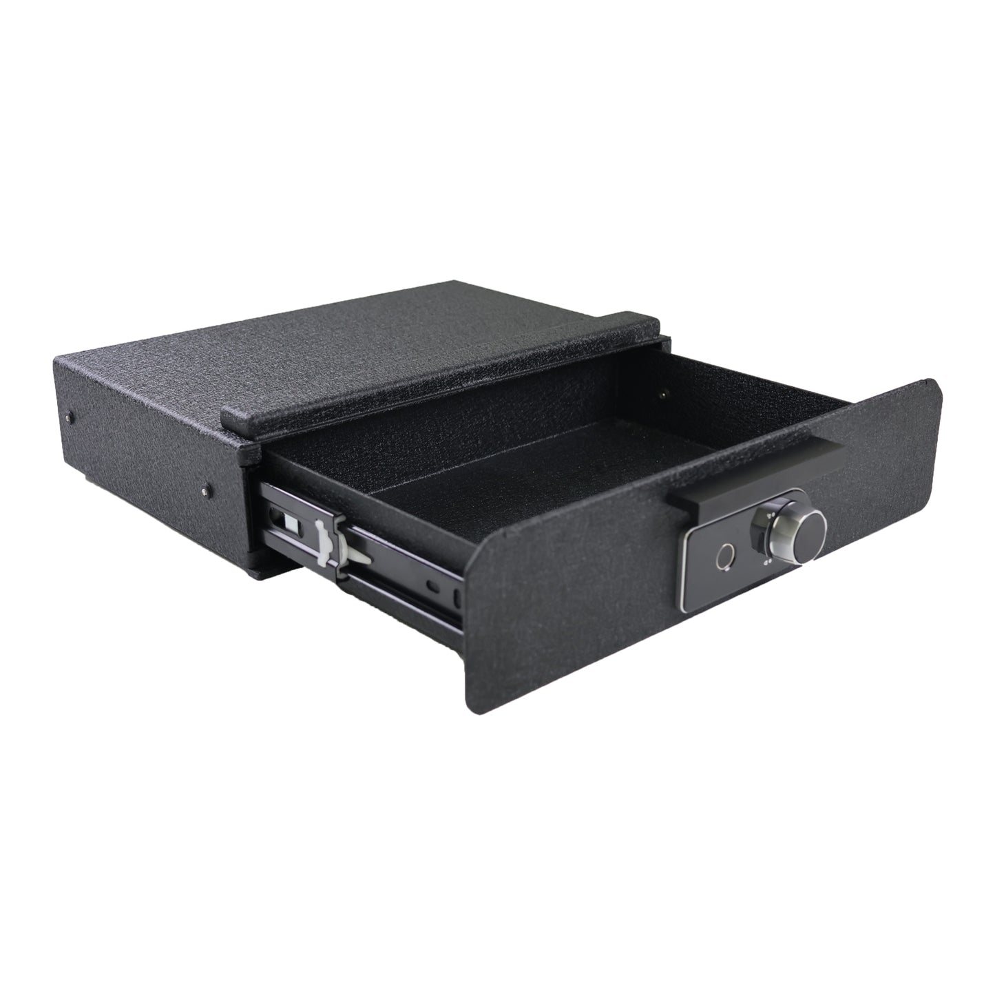 Underseat Console Safe Gun Safe for 2024-2025 Fisker ocean, Electronic Keypad Number Lock