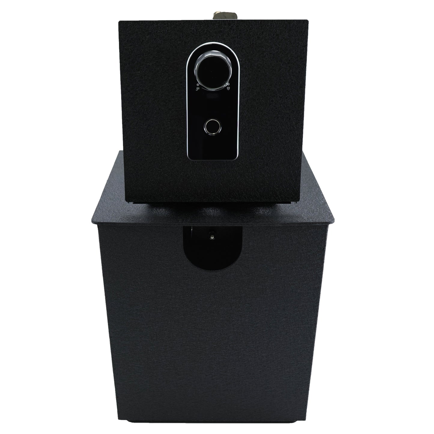 Center Console Gun Safe for 2010-2023 Lexus GX460, Fingerprint Lock with Key