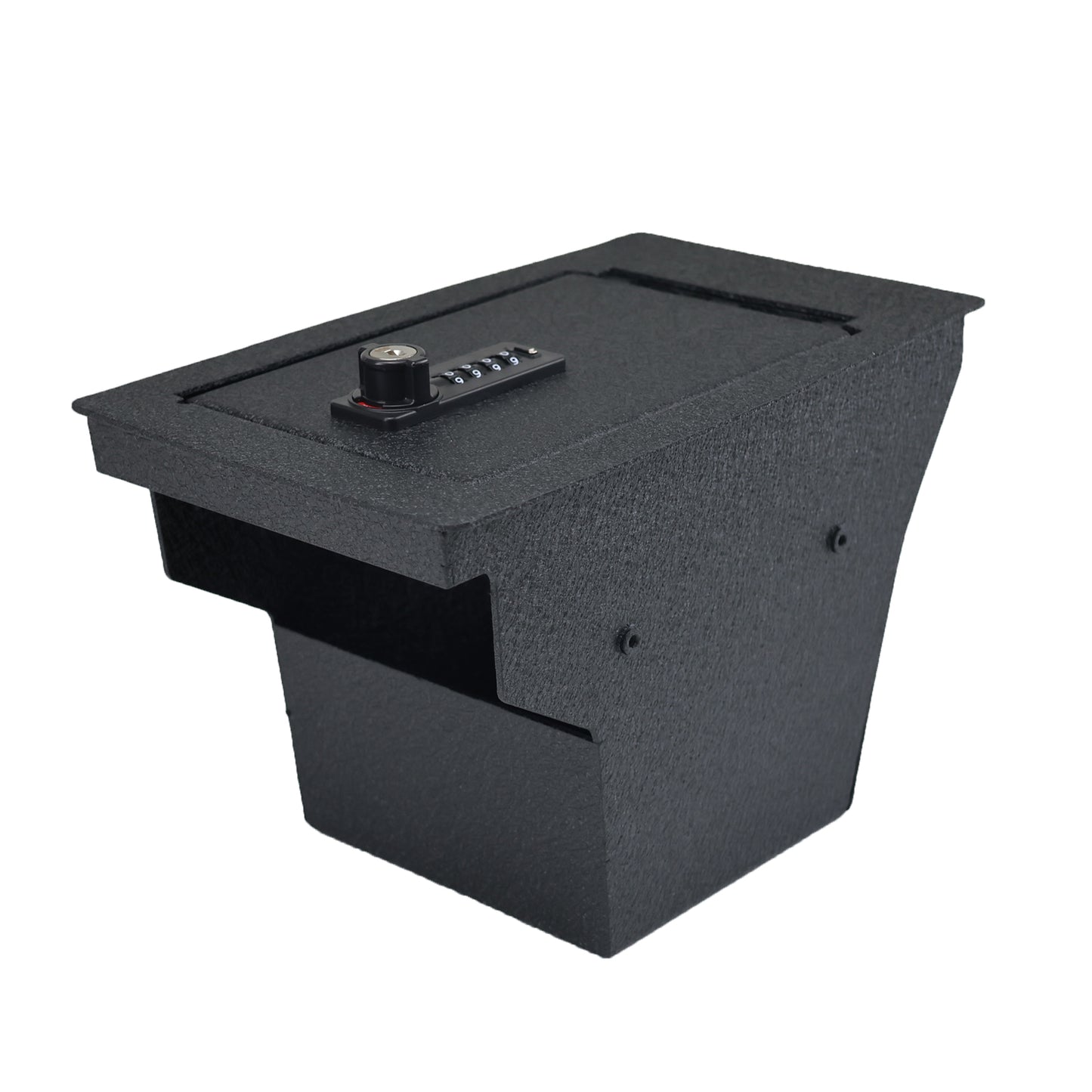 Center Console Gun Safe for 2015-2024 Jeep Cherokee, 4-Digit Combination Lock with Key
