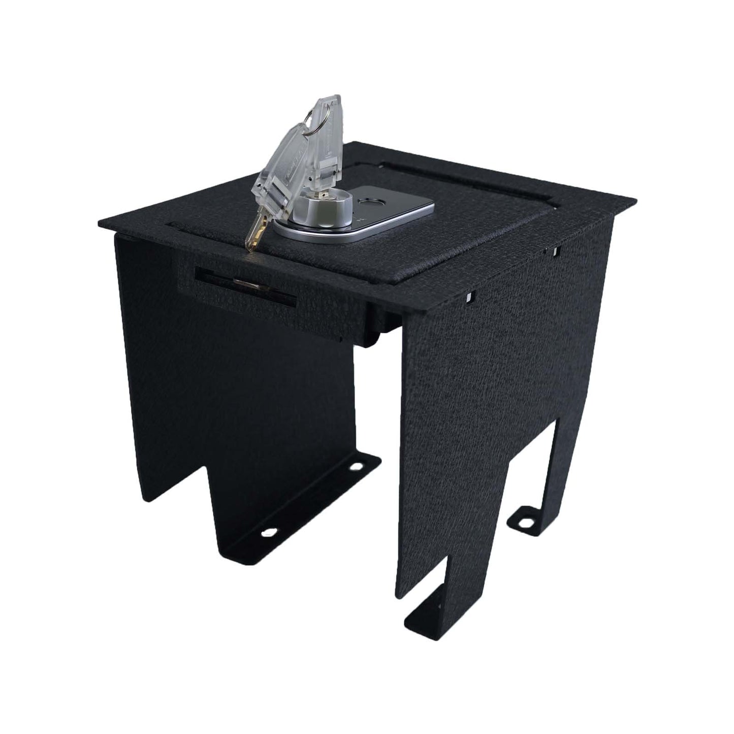 Center Console Gun Safe for Dodge Charger / Chrysler 300 2015-2023, Fingerprint Lock with Key