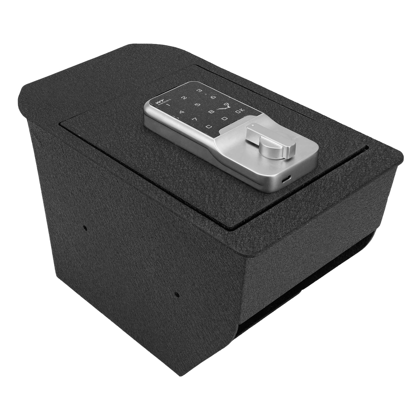 Pro Center Console Safe Gun Safe for 2024-2025 Toyota Land Cruiser, Electronic Number Lock