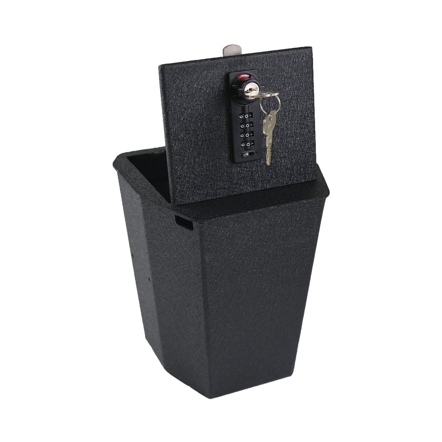 Center Console Gun Safe for 2019-2025 Land Rover Defender, 4-Digit Combination Lock with Key