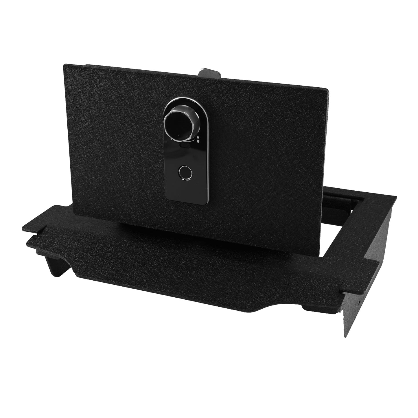 Pro Center Console Safe Gun Safe for 2021-2024 RAM TRX, 2022-2025 RAM GT, 2025 Dodge Ram RHO ,Fingerprint Lock with Key