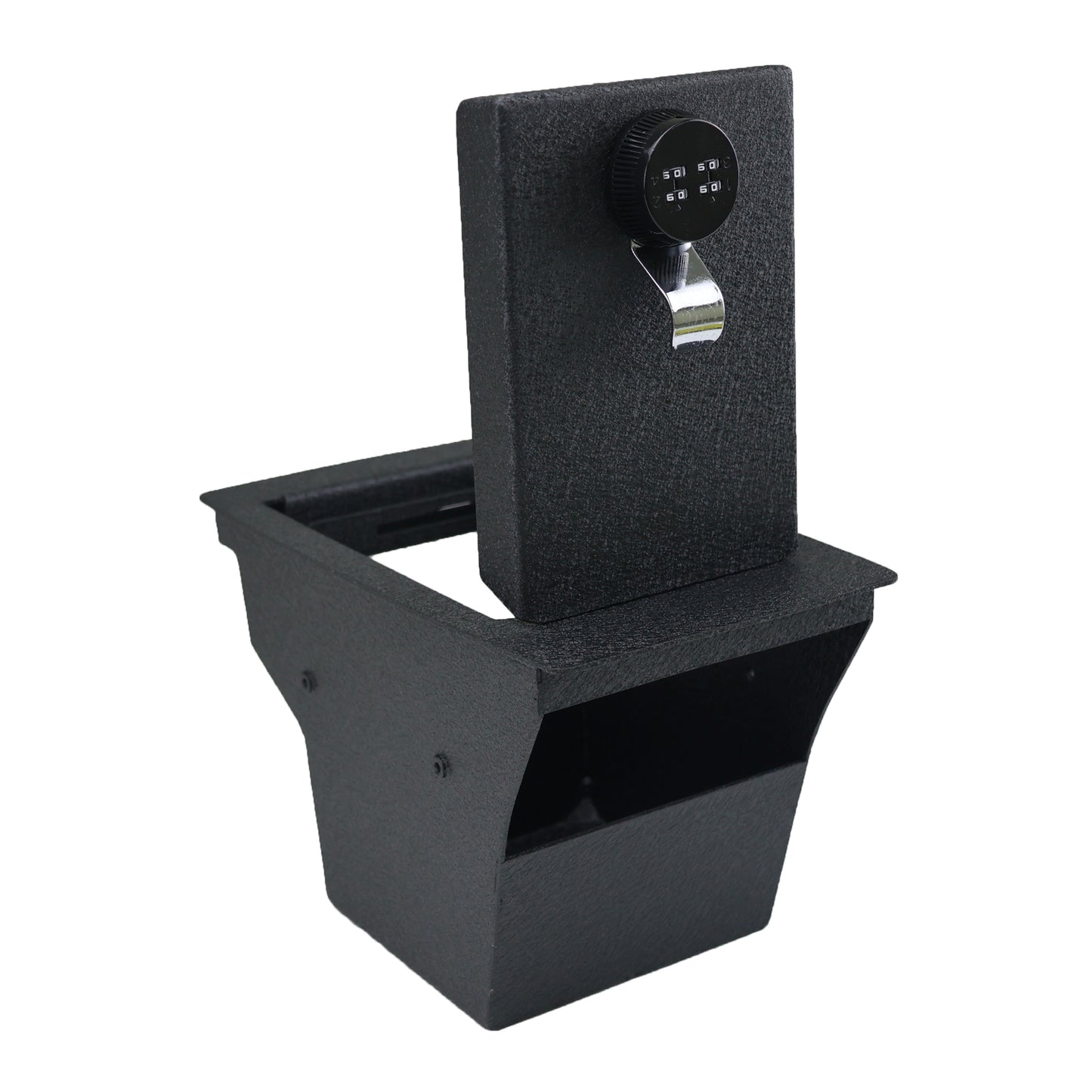 Center Console Gun Safe for 2015-2024 Jeep Cherokee, 4-Digit Combo Lock