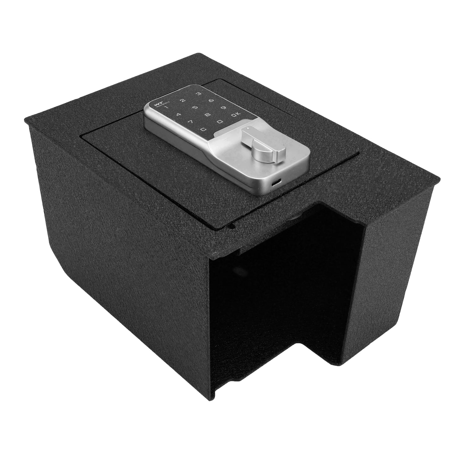 Center Console Safe Gun Safe for 2003-2009 Toyota 4Runner, Electronic Number Lock