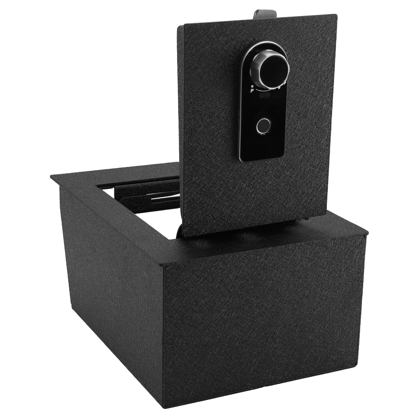 Pro Center Console Safe Gun Safe for 2016-2023 Honda Ridgeline,Passport and Pilot, Fingerprint Lock with Key