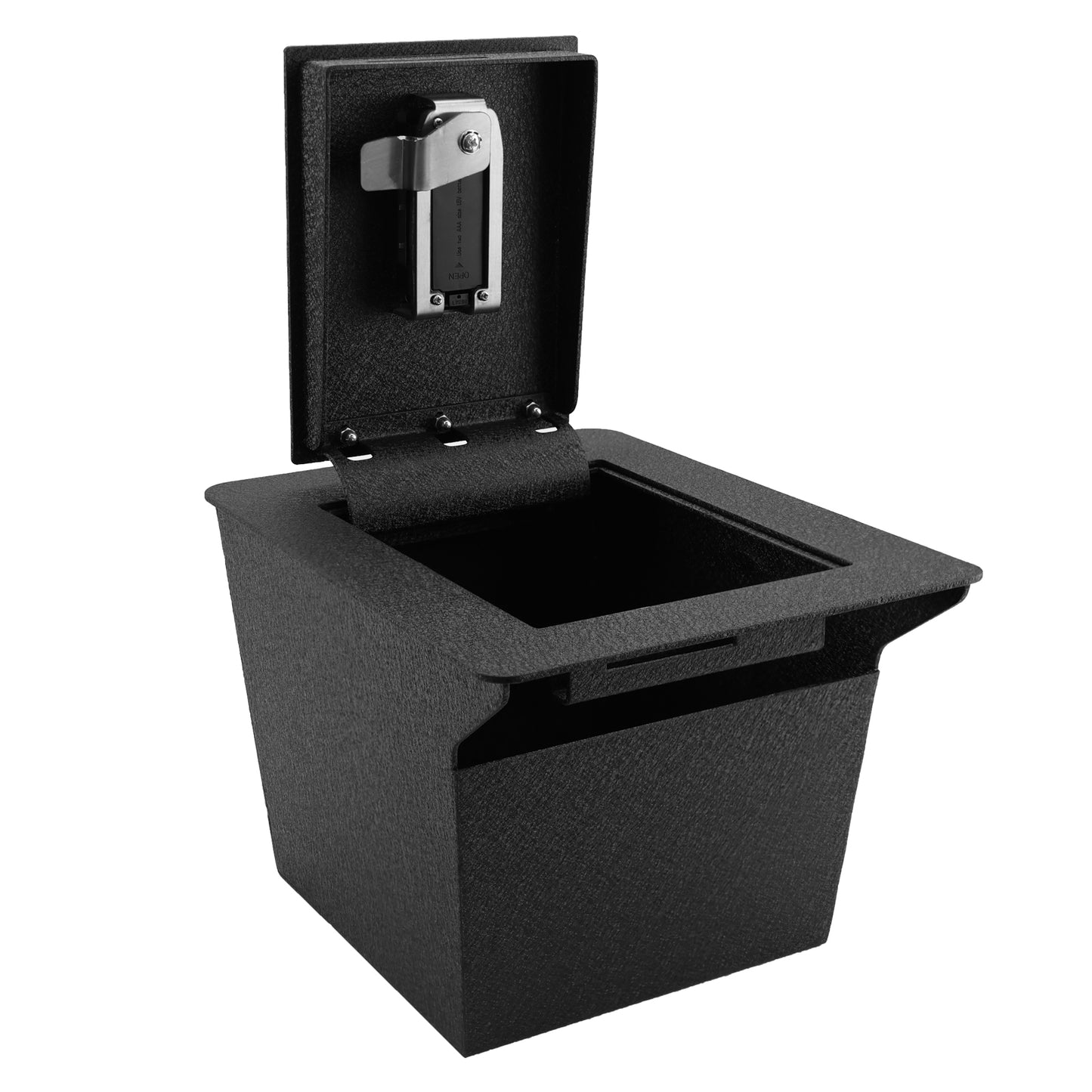 Center Console Gun Safe for 2023+ Honda Pilot 2024+ Ridgeline/Passport, Fingerprint Lock with Key