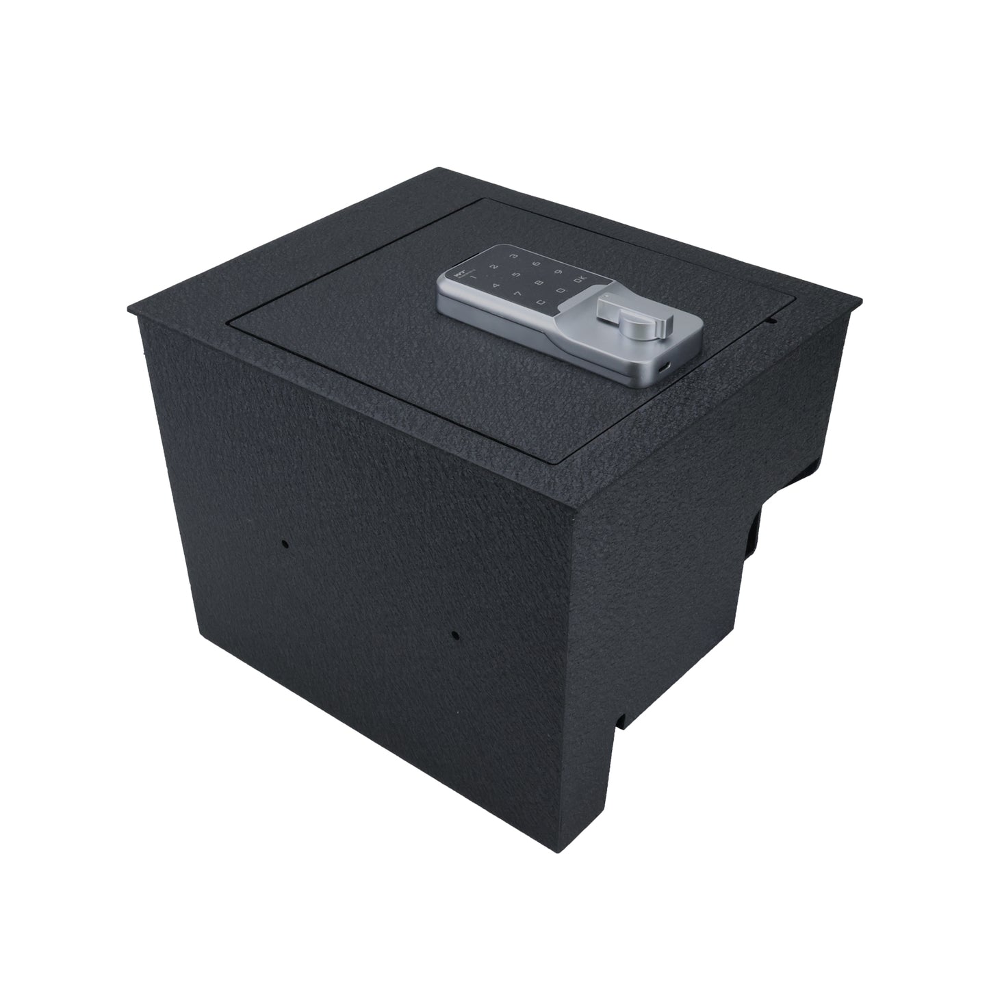 Center Console Safe Gun Safe for 2016-2025 Nissan Titan, Electronic Number Lock