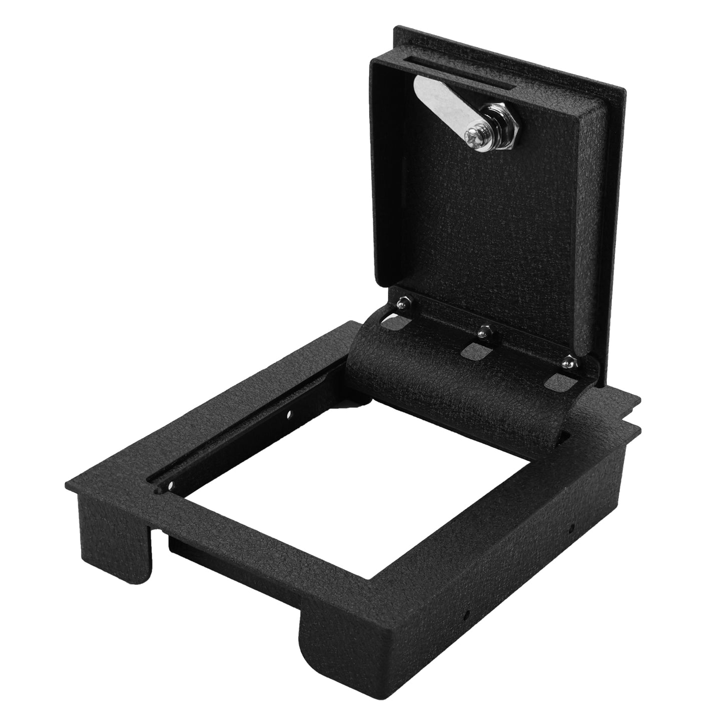 Center Console Gun Safe for 2020-2024 Ford Edge, 4-Digit Combo Lock