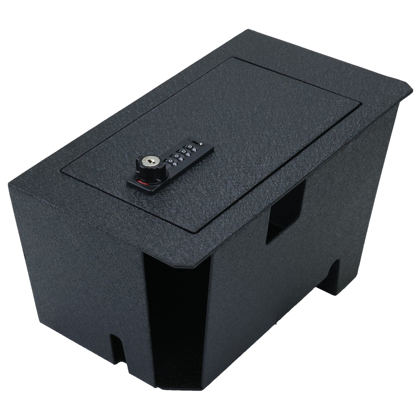 Pro Center Console Gun Safe for 2022-2026 Toyota Tundra and 2023-2026 Toyota Sequoia, 4-Digit Combination Lock with Key