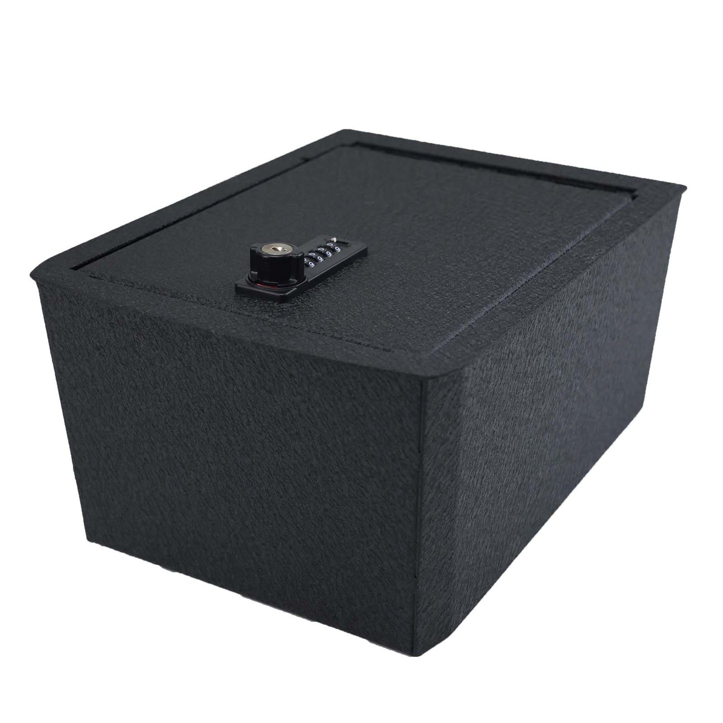 Center Console Gun Safe for 2018-2023 Volkswagen Atlas, 4-Digit Combination Lock with Key