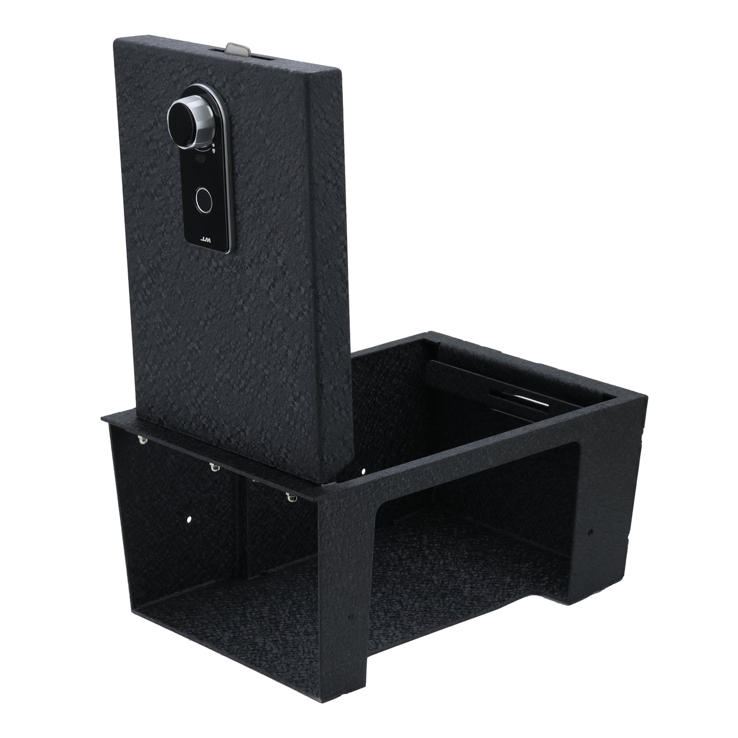 Center Console Safe Gun Safe for 2019-2025 Lincoln Aviator,Fingerprint Lock with Key