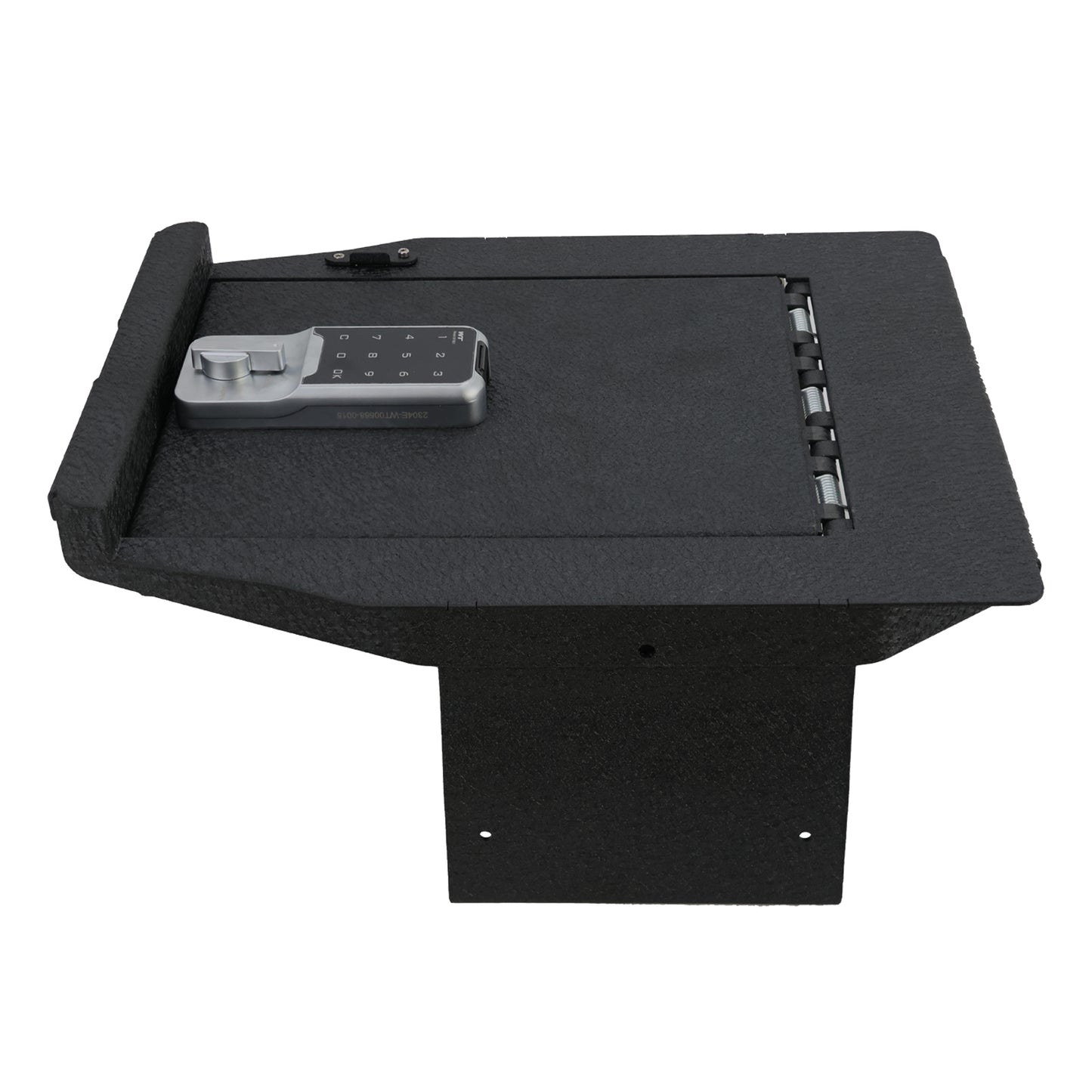 Caja fuerte para consola central para armas para Ford F-150 2021-2024 y Ford F-150 Lightning 2021-2024, bloqueo electrónico de números