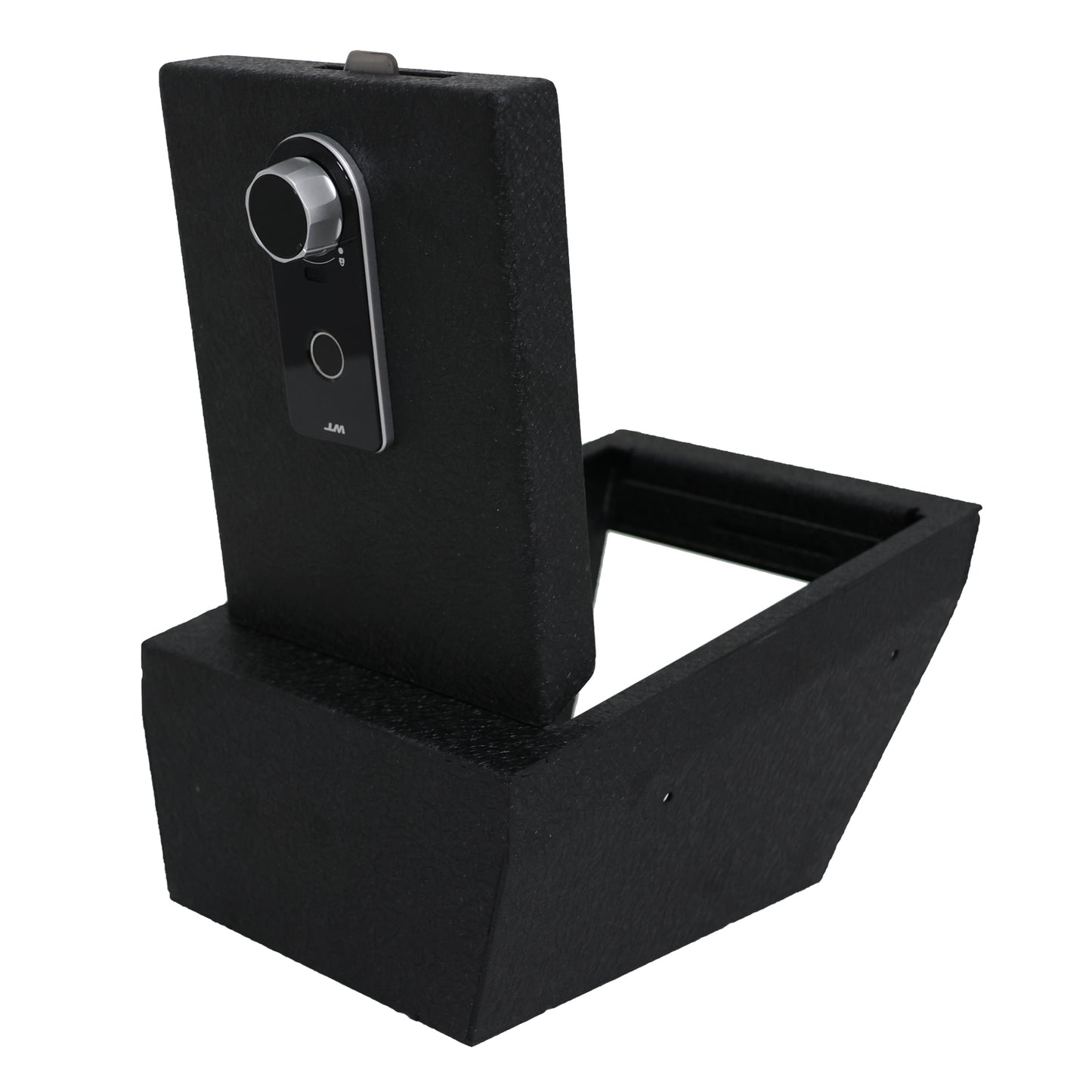 Center Console Safe Gun Safe for 2021-2025 Tesla Model X and Model S, Fingerprint Lock with Key