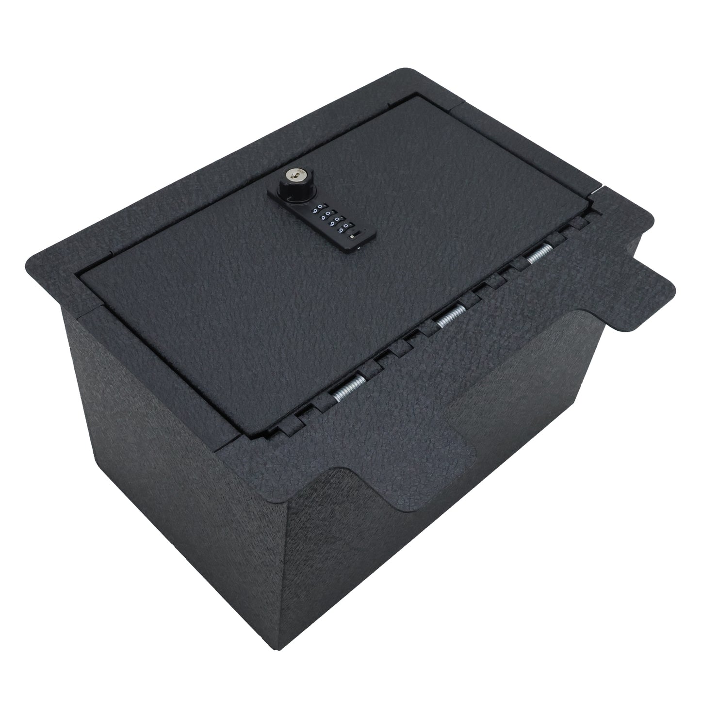 Caja fuerte para consola central para armas para Chevy Silverado 1500/GMC Sierra 1500 2019-2022, Chevy Silverado 2500/3500 2020-2022 y GMC Sierra 2500/3500, cerradura de combinación de 4 dígitos con llave