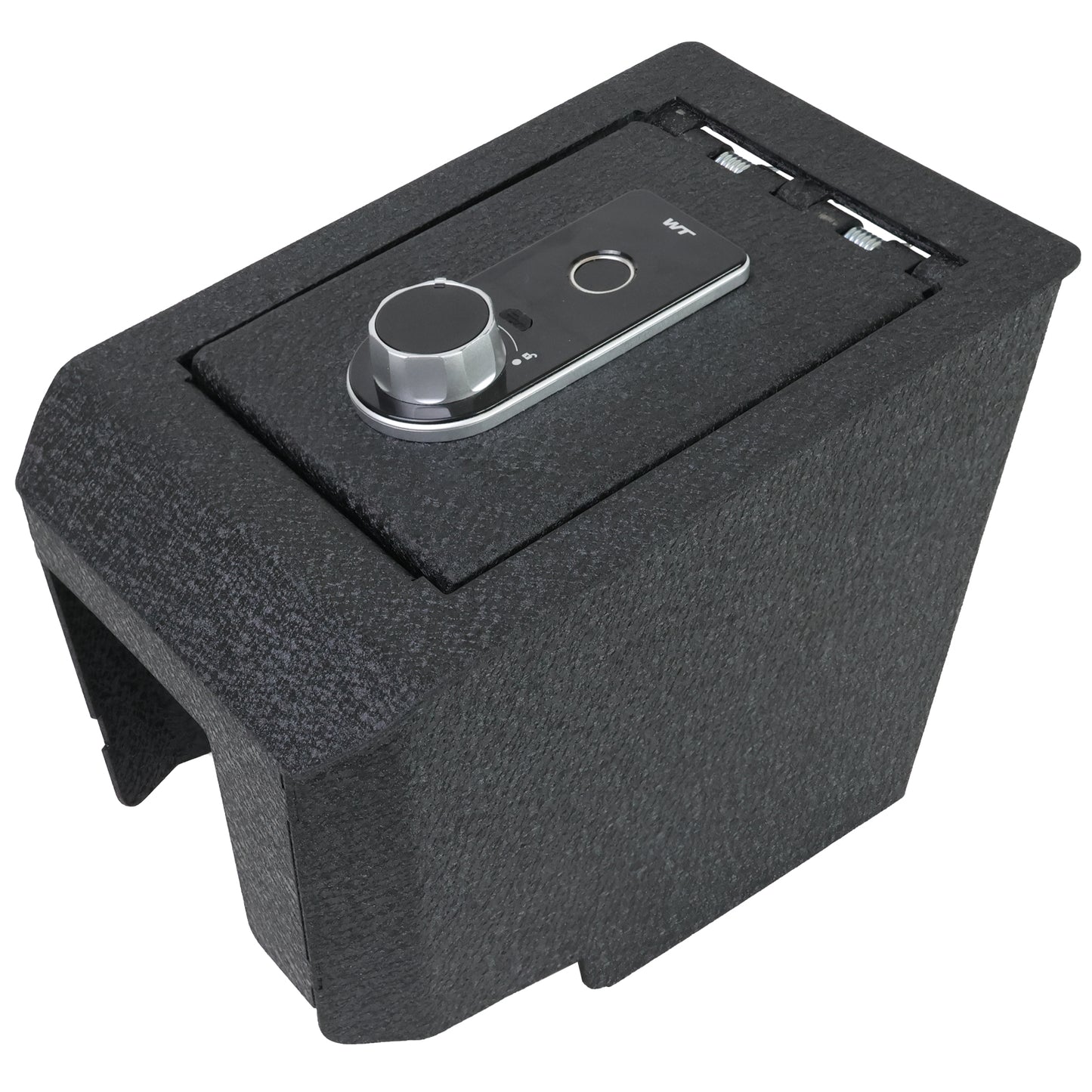 Caja fuerte para consola central para BMW X3 2018-2023, cerradura de huella digital con llave