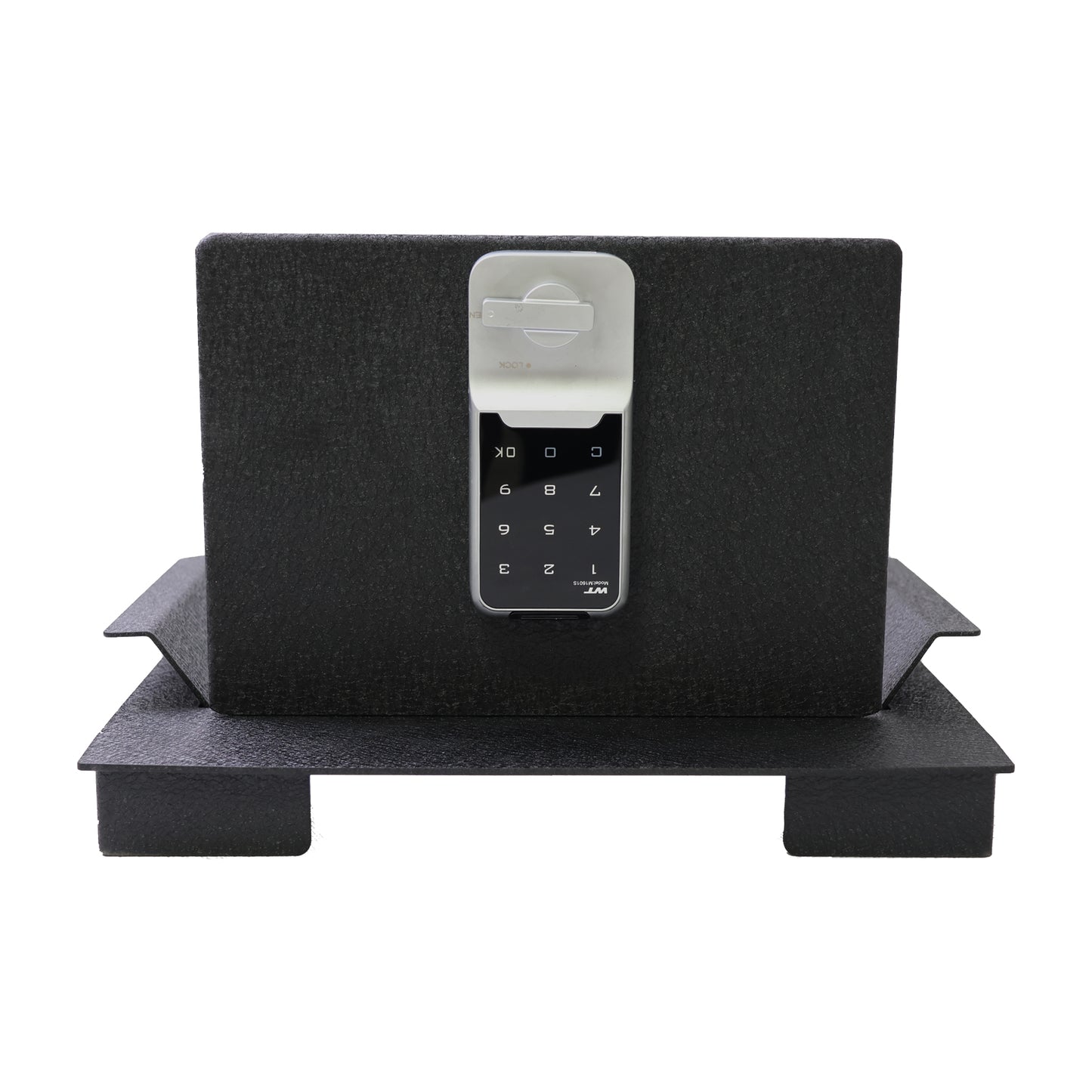 Center Console Safe Gun Safe for 2023-2026 Ford F250/F350/F450 Super Duty, Electronic Number Lock