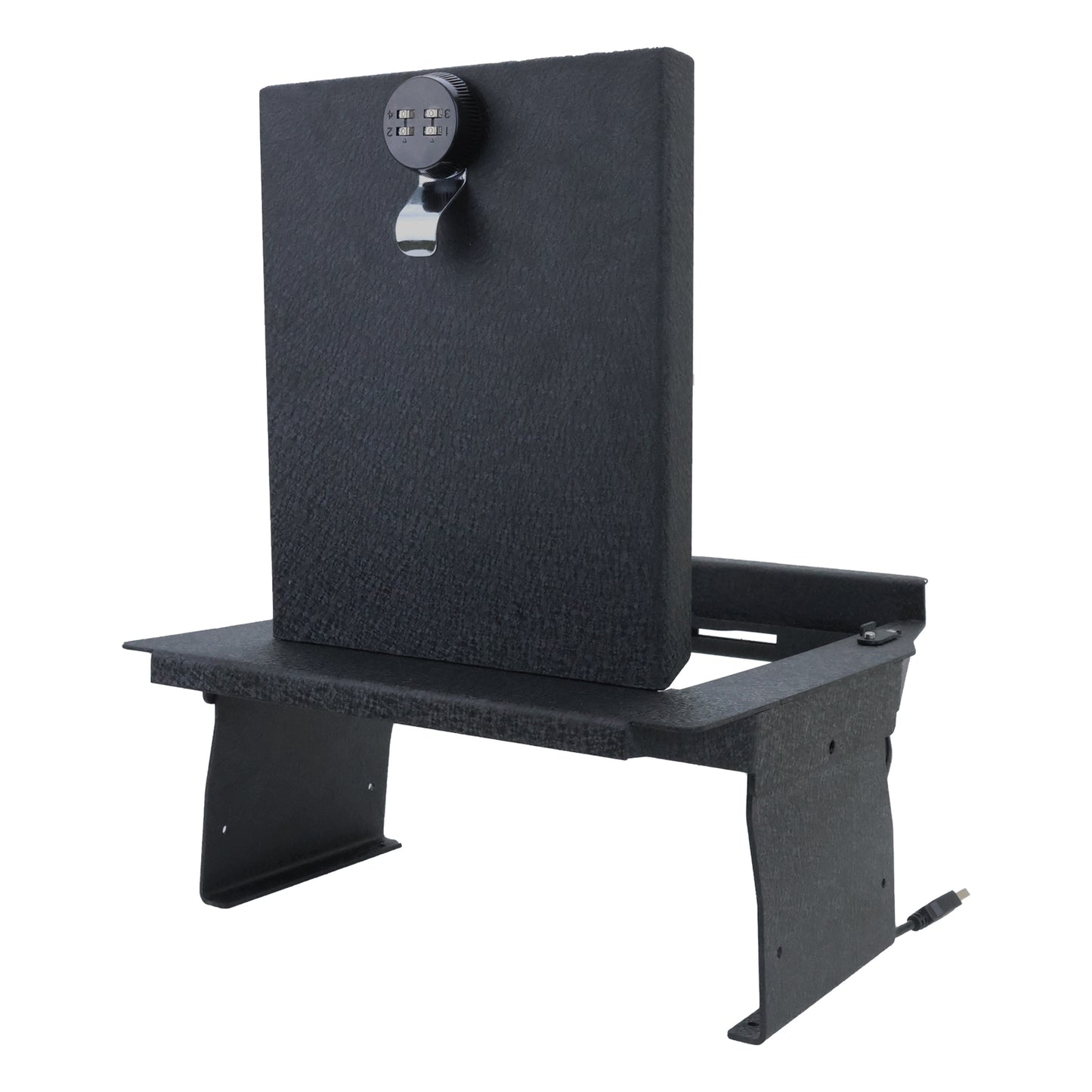 Center Console Safe Gun Safe for 2021-2024 Ford F-150 and 2021-2024 Ford F-150 Lightning,4-Digit Combination Lock