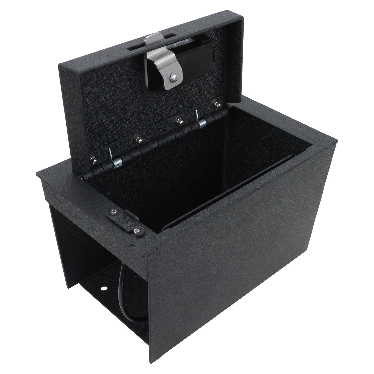 Caja fuerte para consola central para Lexus NX 200 300 2015-2020, cerradura de huellas dactilares con llave