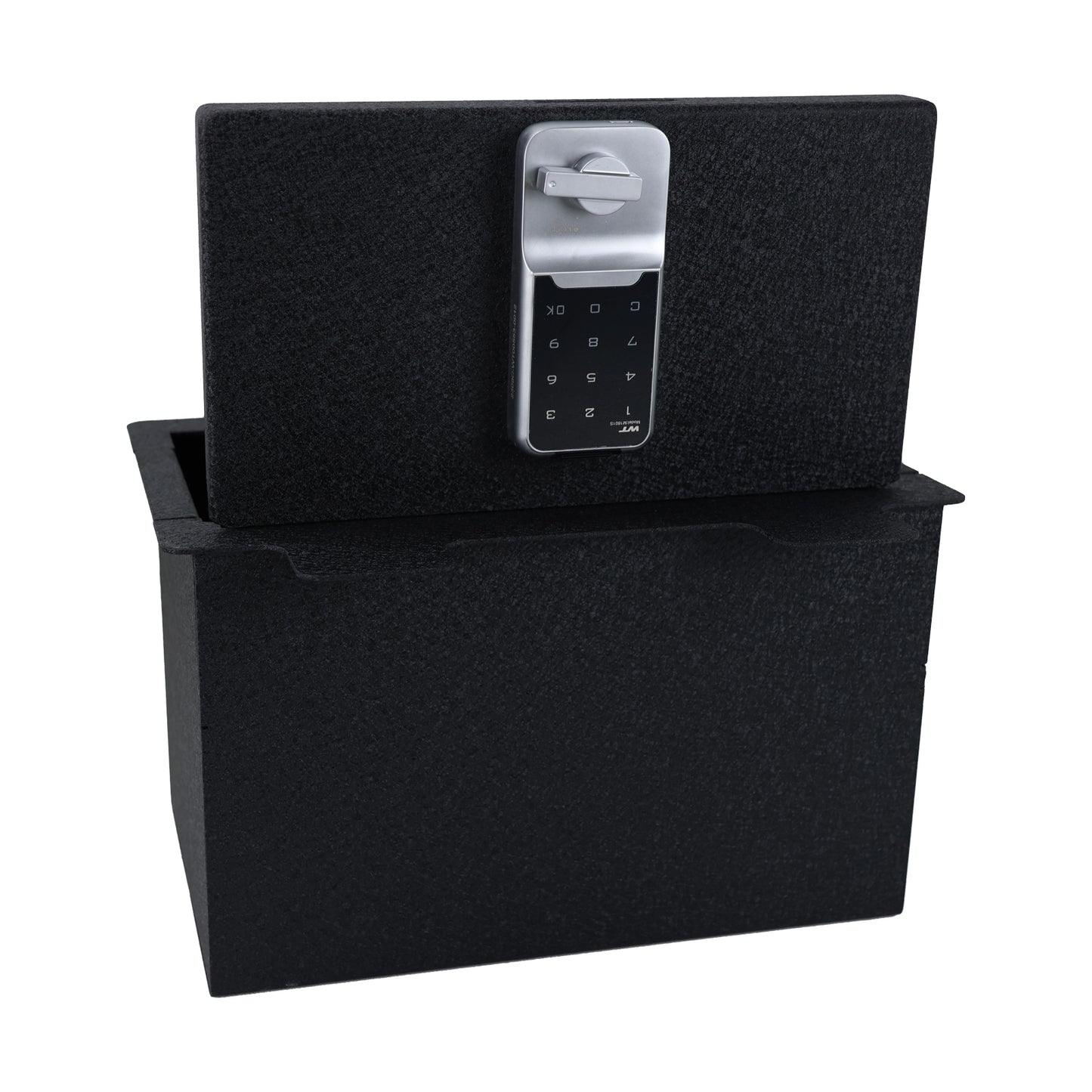 Center Console Safe Gun Safe for 2019-2022 Chevrolet Silverado 1500, Electronic Number Lock