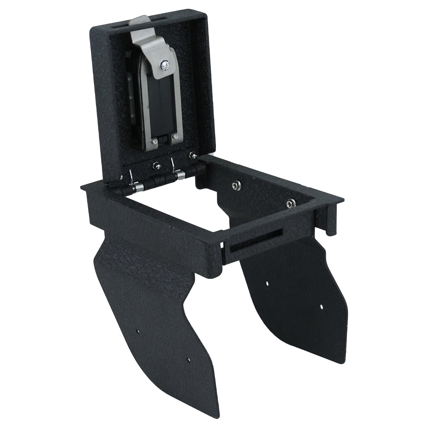 Center Console Gun Safe for 2020-2025 Mercedes Benz GLE, Fingerprint  Lock with Key