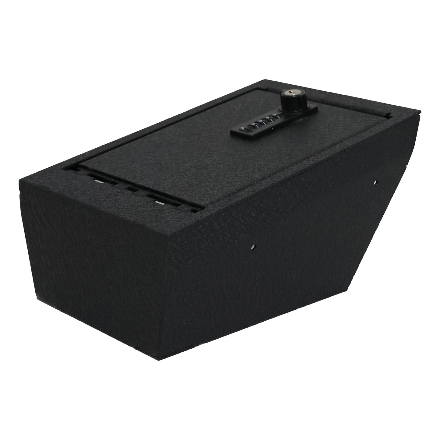 Center Console Gun Safe for 2021-2025 Tesla Model S and Model X, 4-Digit Combination Lock with Key